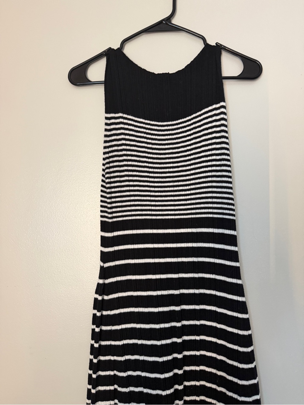 A New Day Striped Sweater Midi Dress Size L - Picture 3 of 5